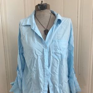 Light blue, Velvet Heart, button down